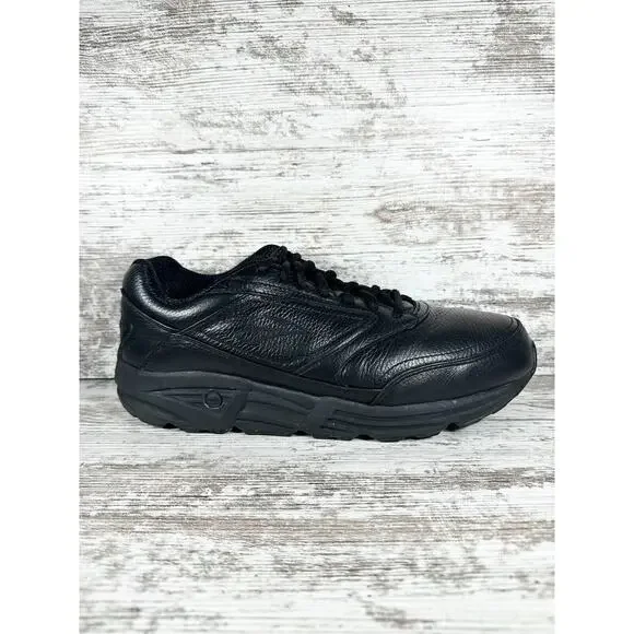 Men's Brooks Addiction Walker Black Walking Shoes Sz 11 2E (Wide) Athletic Gym - Picture 2 of 9